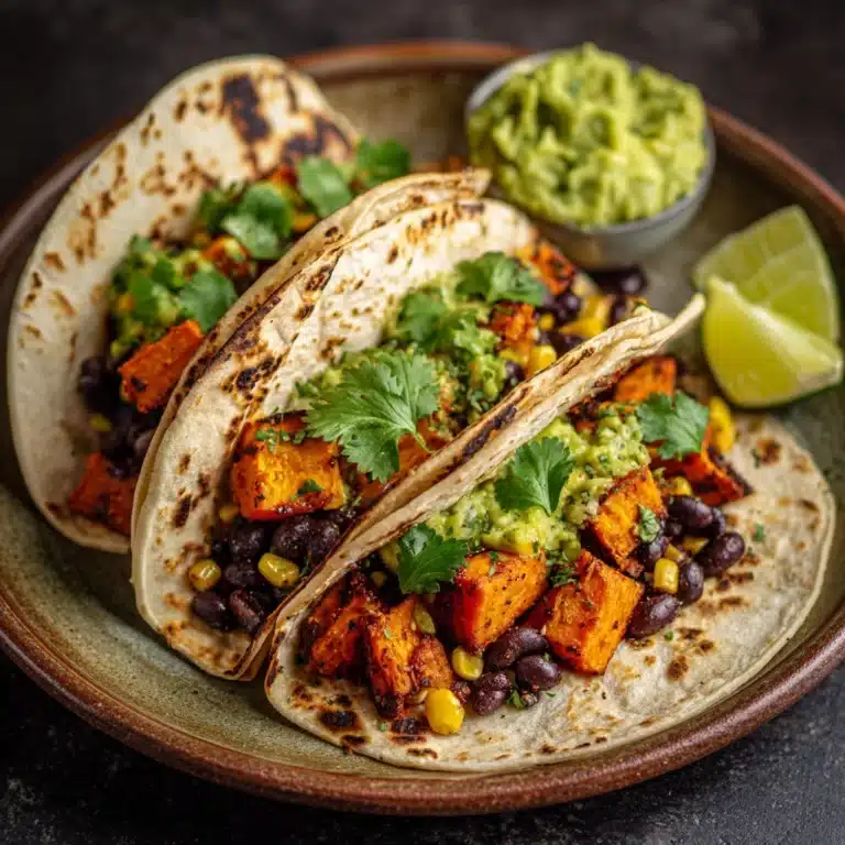 Black Bean Sweet Potato Tacos Recipe