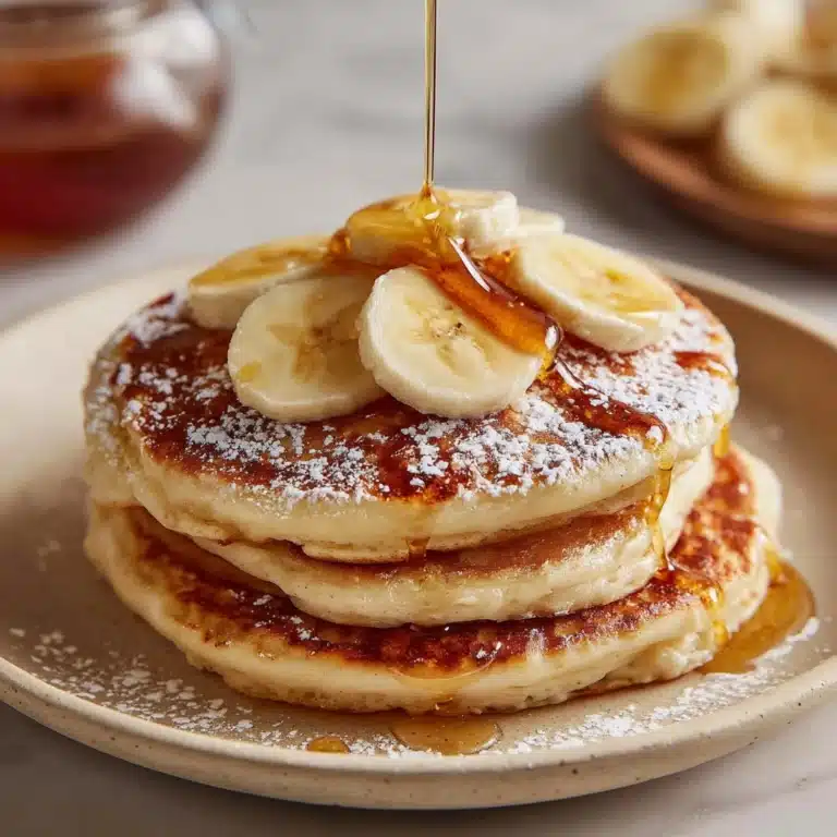 Brown Sugar Banana Pancakes Recipe