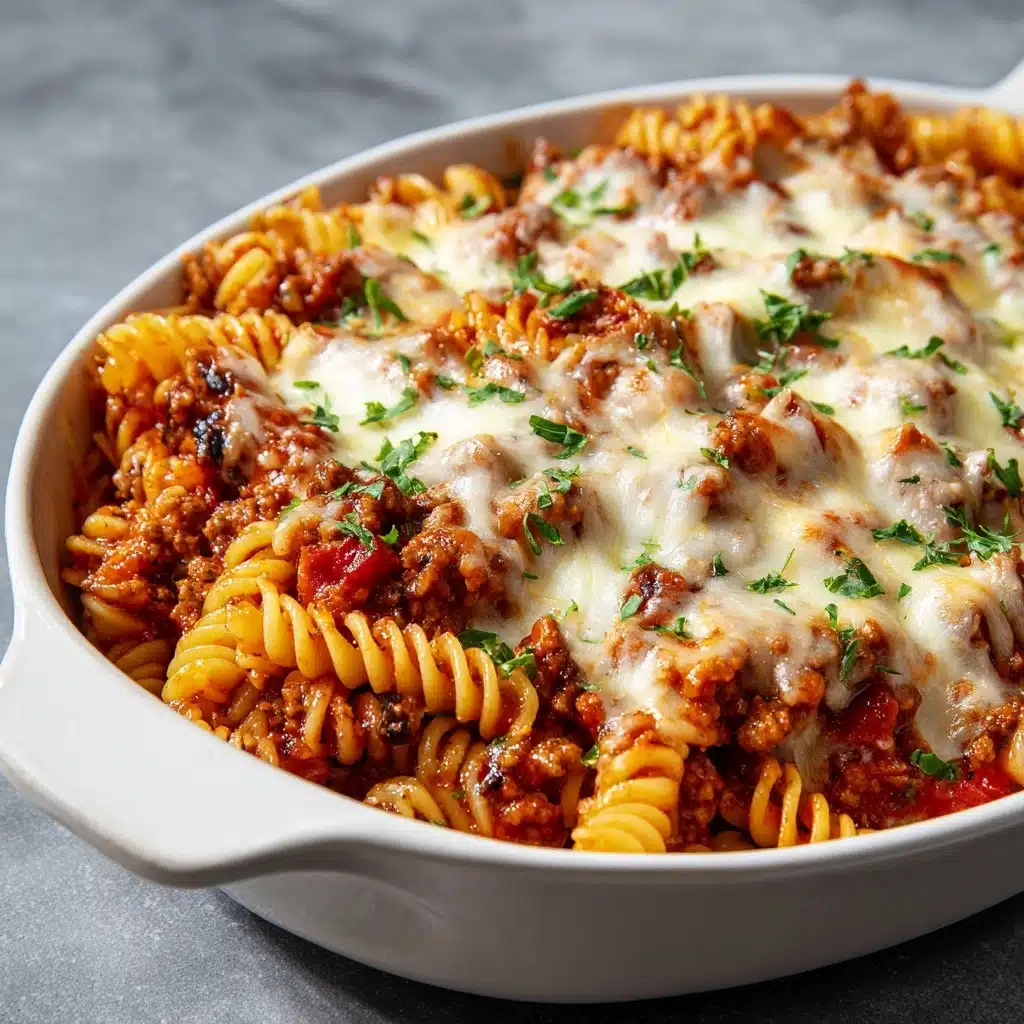 Cheesy Beef Pasta Recipe