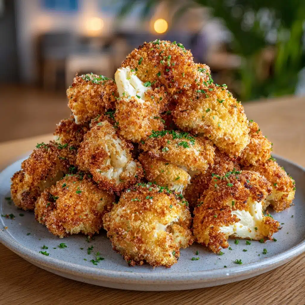 Golden Crispy Cauliflower Bites Recipe