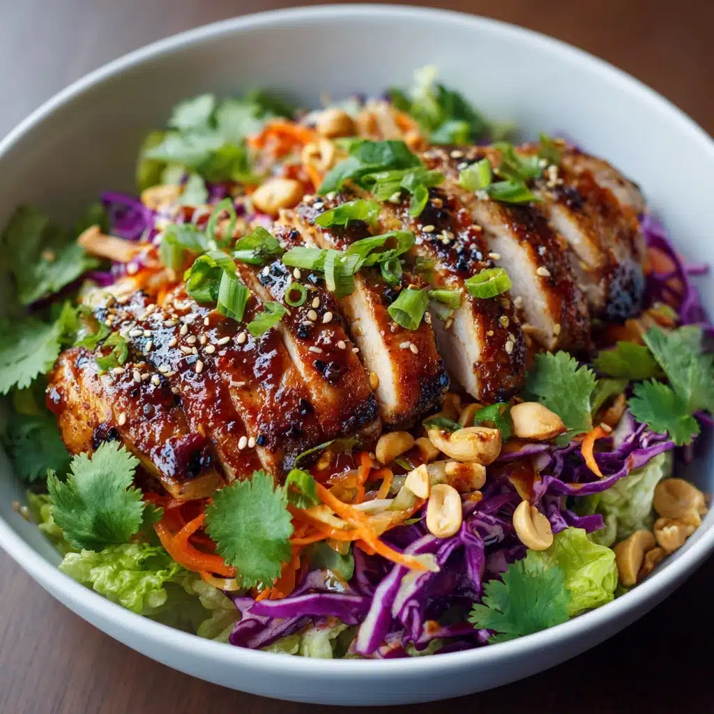 Crunchy Asian Sesame Chicken Salad Recipe - Recipe Image