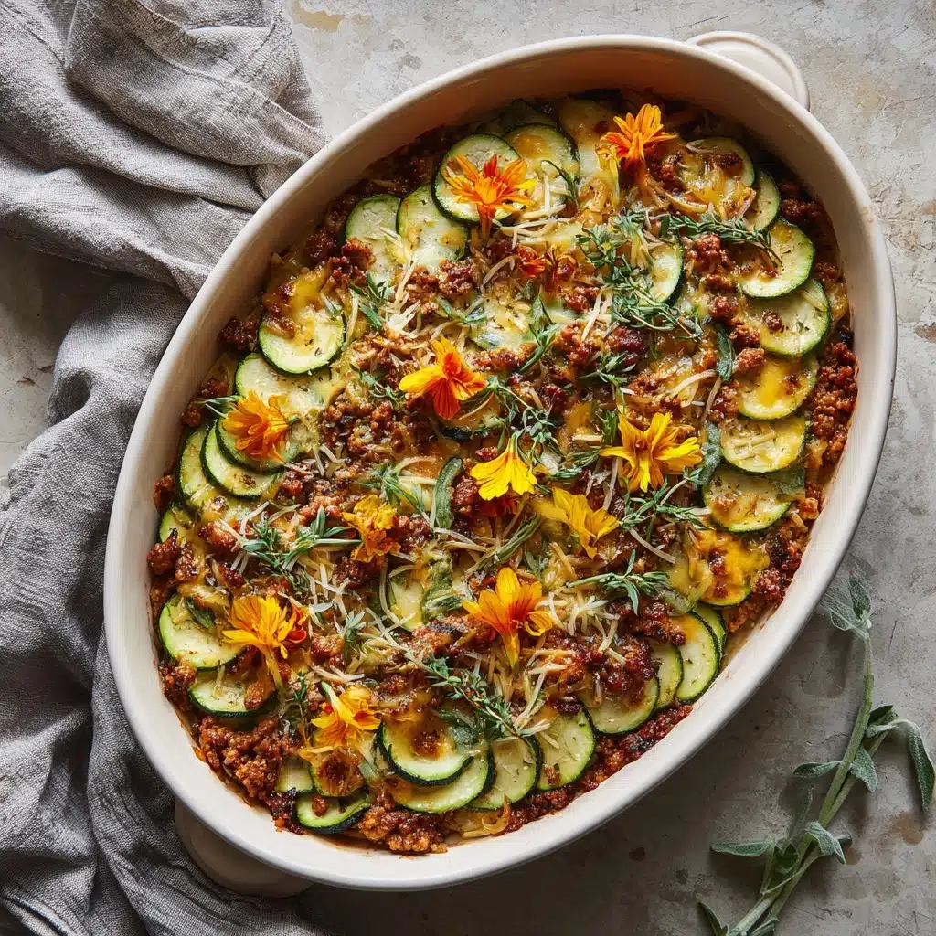 Ground Turkey Zucchini Casserole Recipe