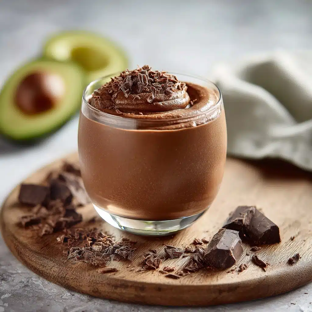 Avocado Chocolate Peanut Butter Smoothie Recipe - Recipe Image