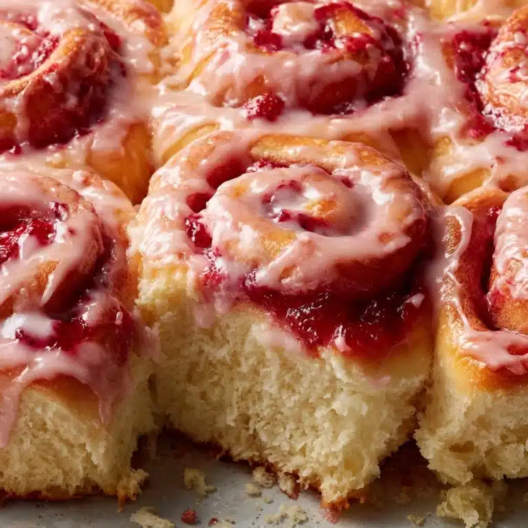 Strawberry Cinnamon Rolls Recipe