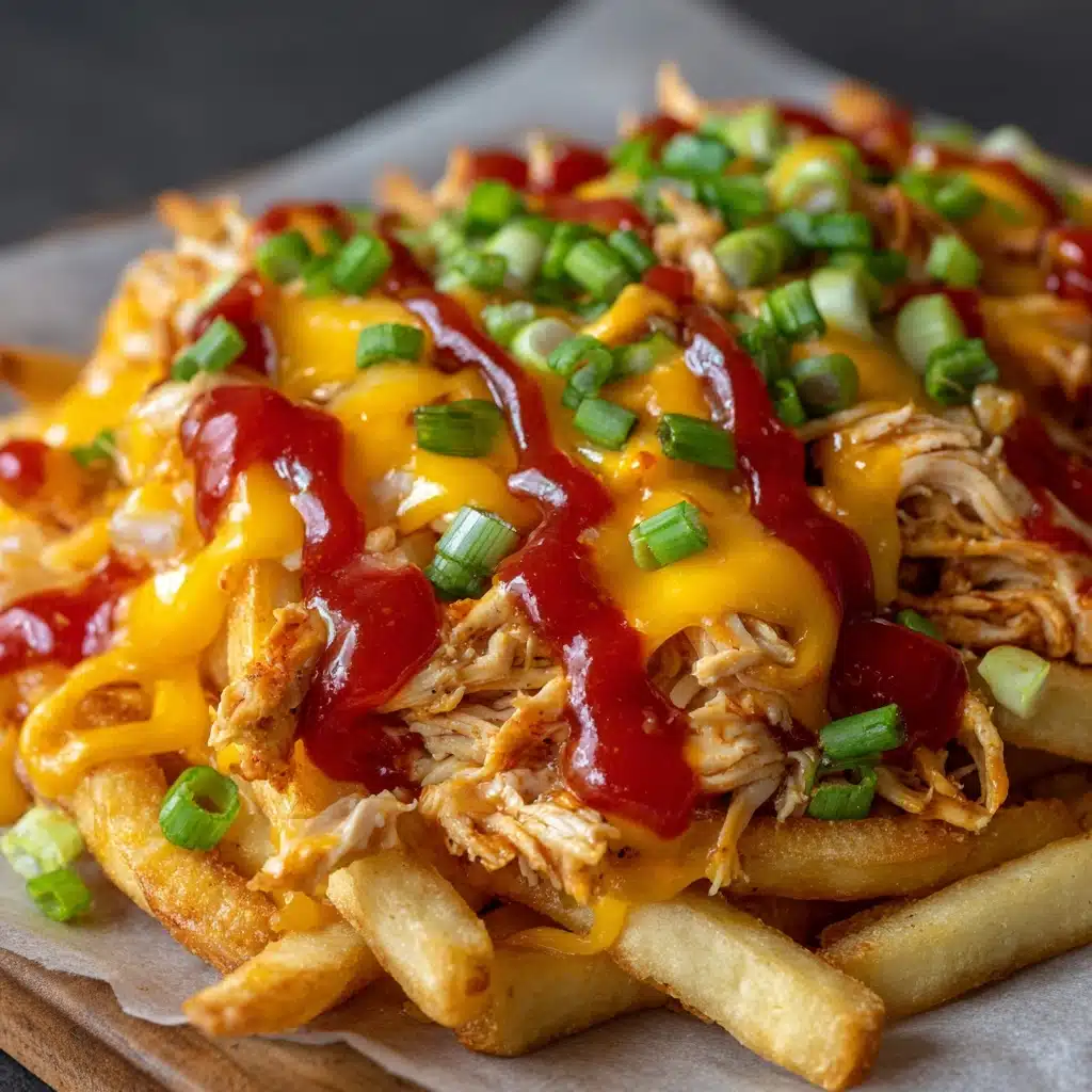 Chicken Loaded Fries Recipe