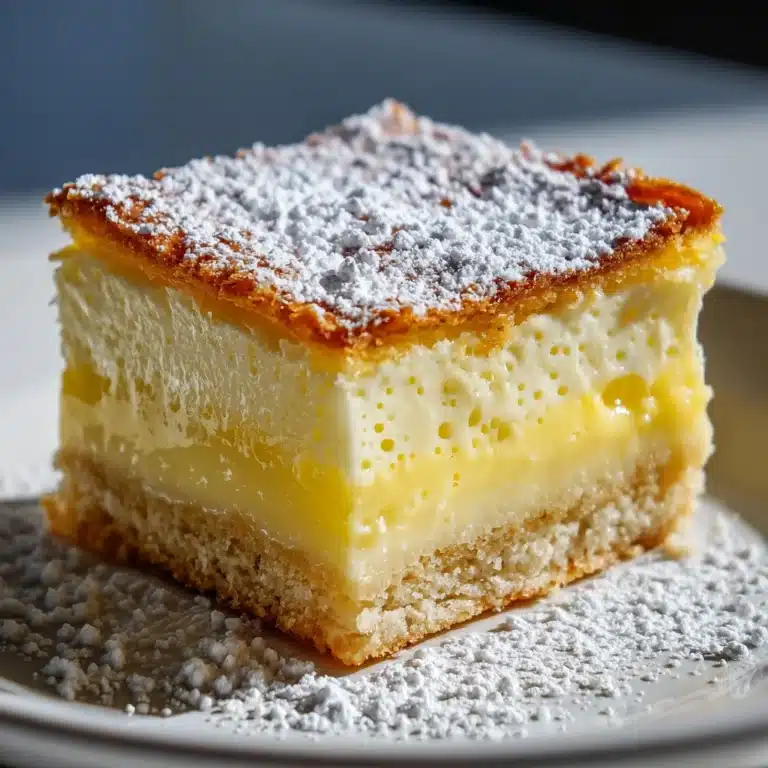 No-Bake Custard Slice Recipe