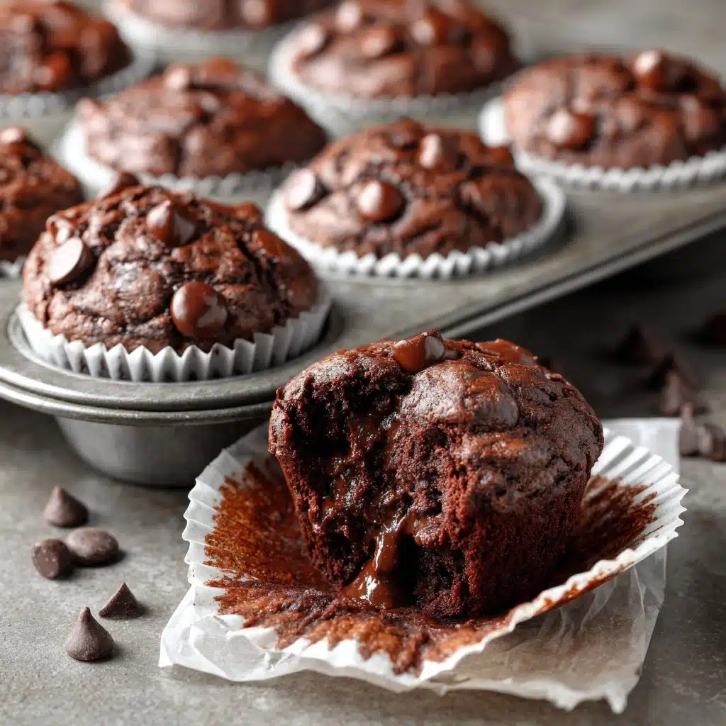 Double Chocolate Espresso Muffins Recipe