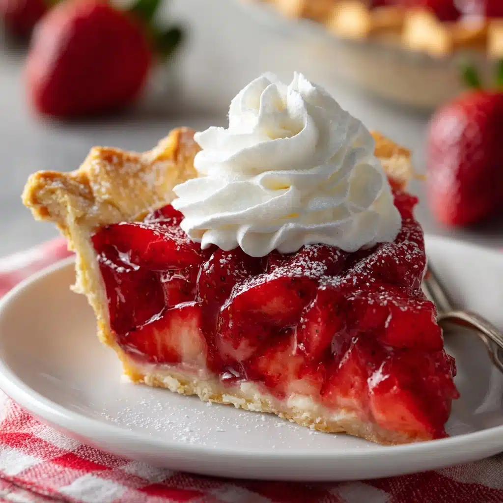 Strawberry Rhubarb Pie Recipe - Recipe Image