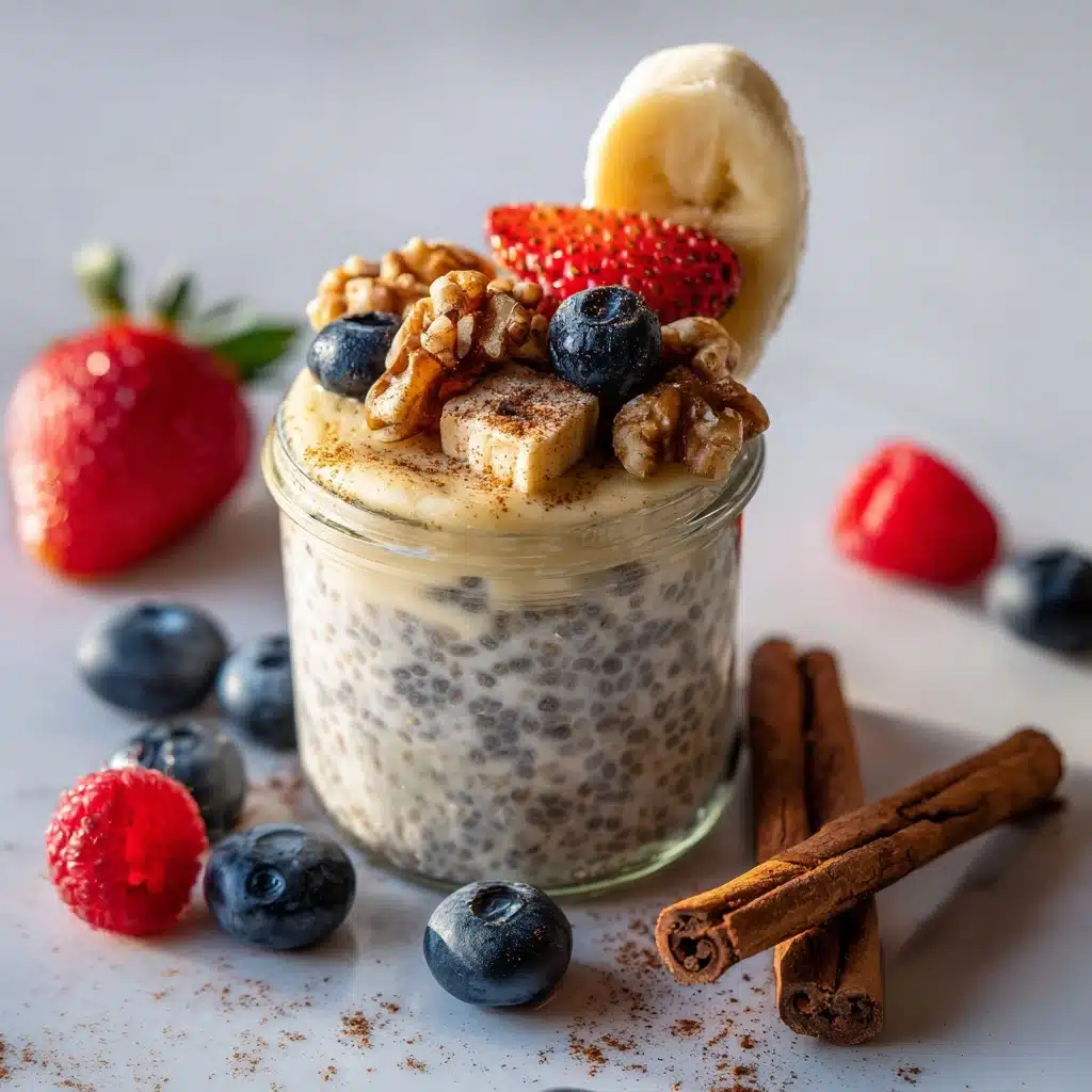 Vanilla Chia Pudding with Cinnamon Recipe - Recipe Image