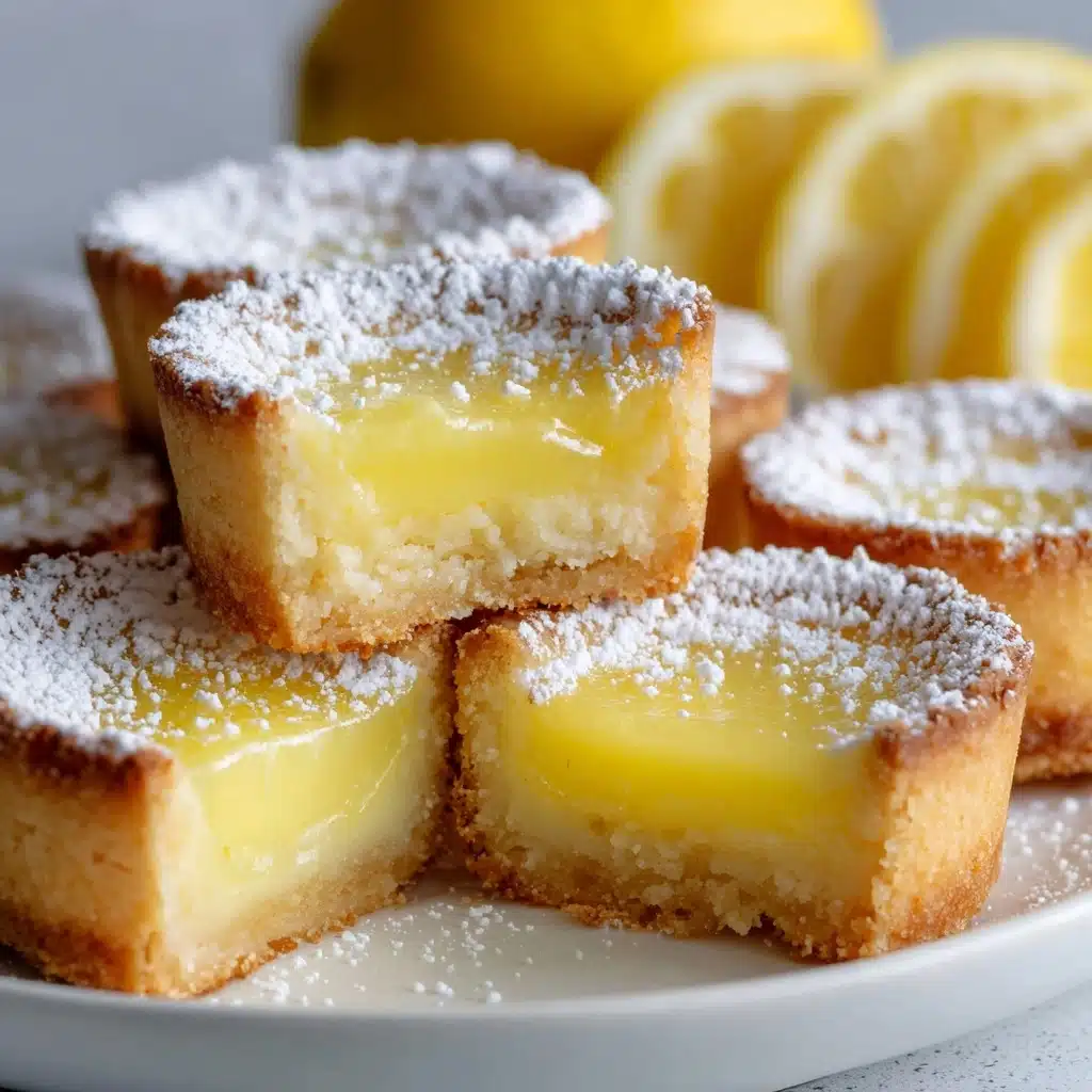 Mouthwatering Lemon Bar Cookie Cups Recipe