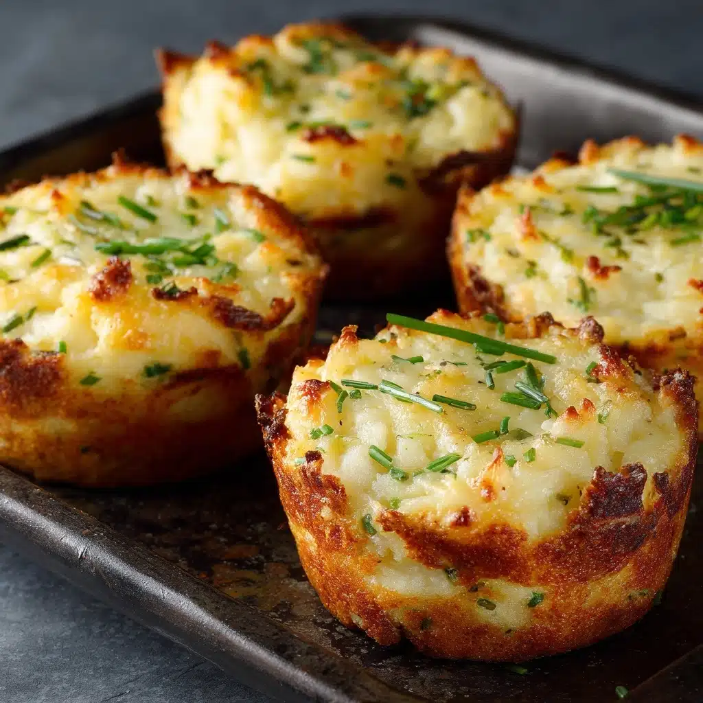 Easy Mashed Potato Muffins Recipe - Recipe Image