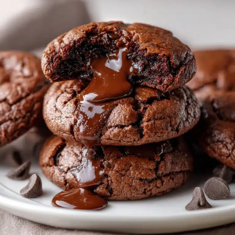 Chocolate Lava Brownie Cookies Recipe