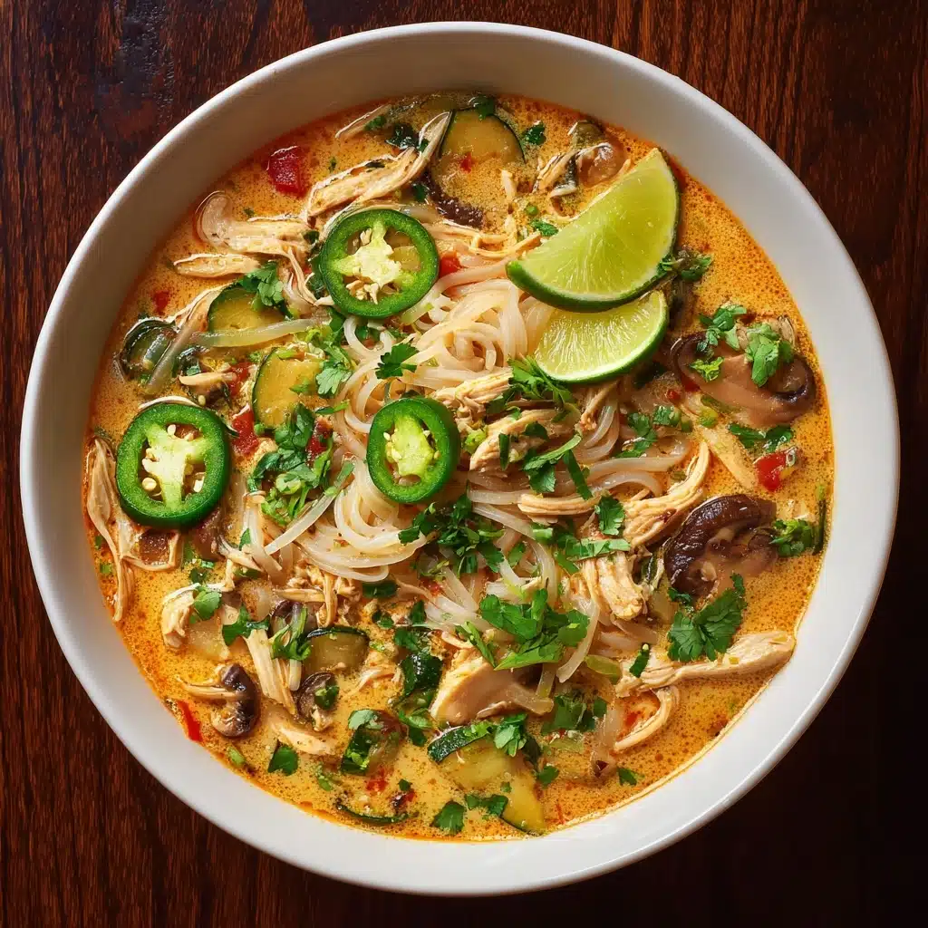 Easy Thai Chicken Curry Soup Recipe
