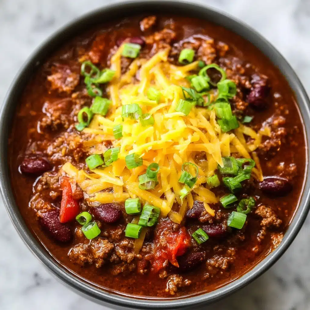 Ground Beef Chili Recipe