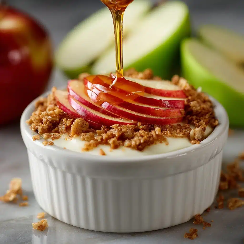 Cream Cheese Caramel Apple Dip with Toffee Bits Recipe