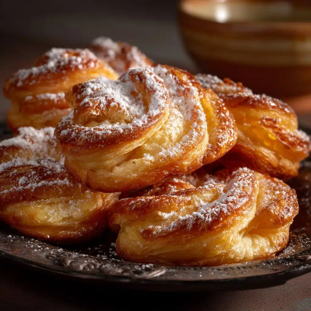 Cinnamon Cheesecake Puff Pastry Twists Recipe - Recipe Image