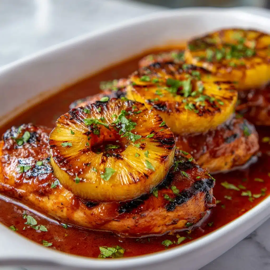 Baked Pineapple BBQ Chicken Breast Recipe - Recipe Image