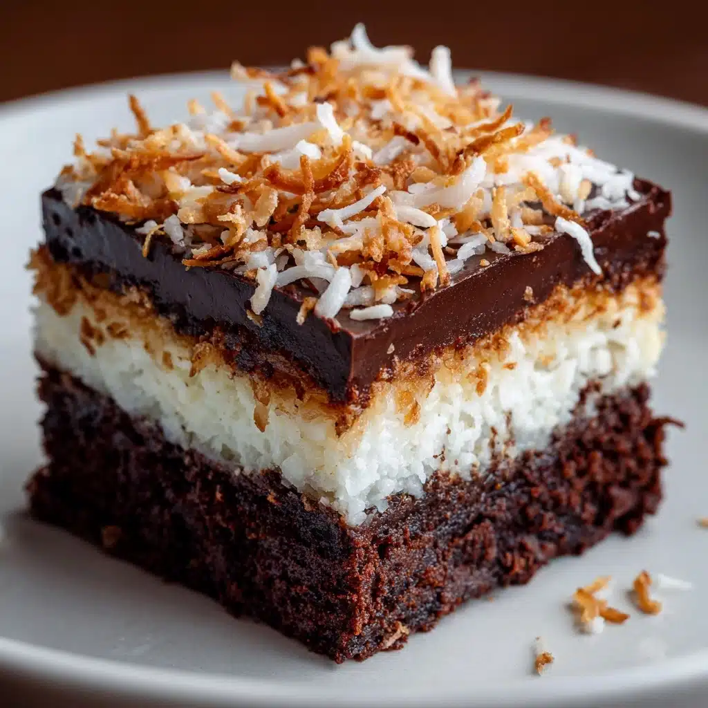 Mounds Poke Cake Recipe - Recipe Image