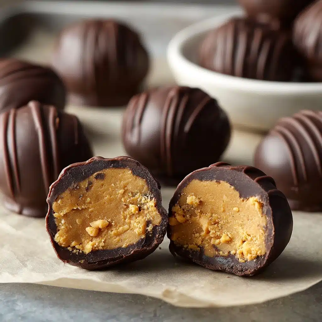 Peanut Butter Balls with Rice Krispies Recipe - Recipe Image