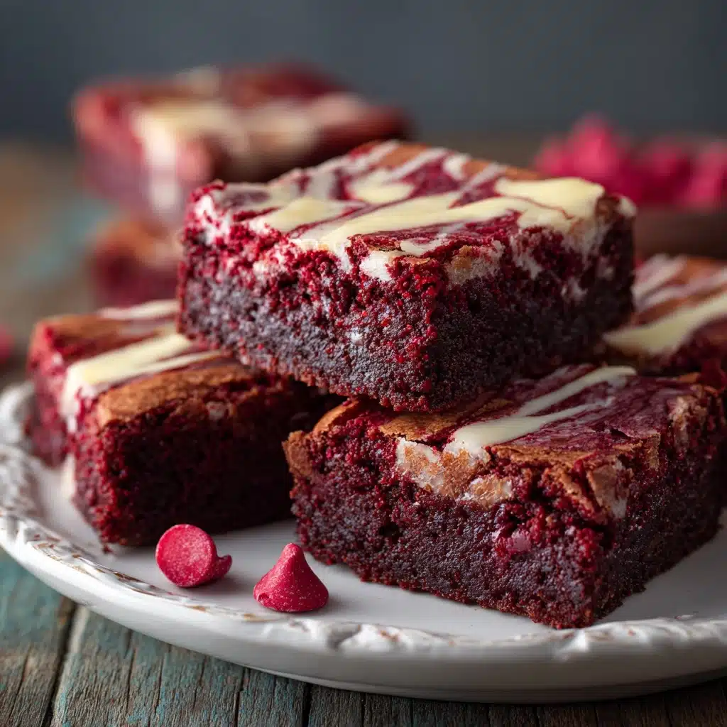 Kiss Me Red Velvet Brownies Recipe