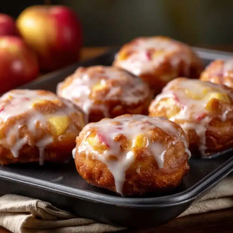 Warm Baked Apple Fritters Recipe