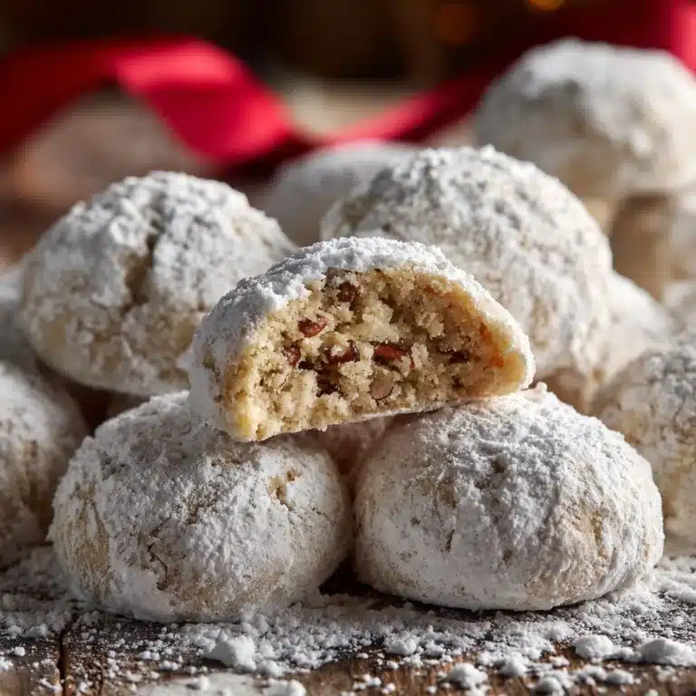 Old-Fashioned Snowball Cookies Recipe