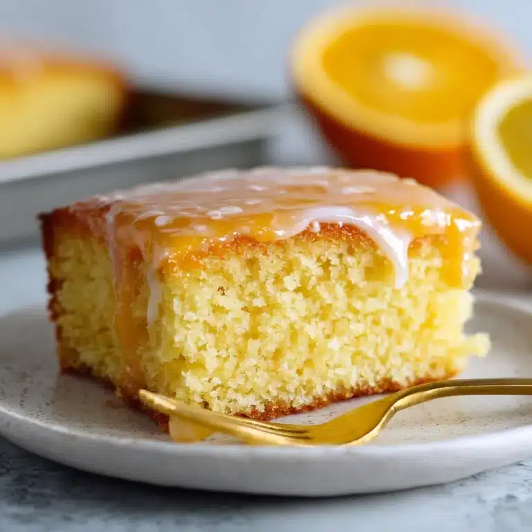 Orange Jello Cake Recipe