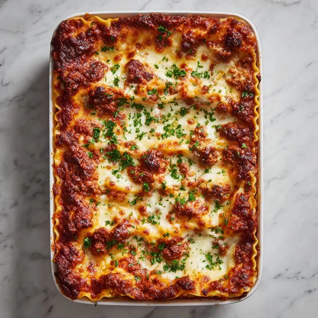 Easy Meat Lasagna Recipe
