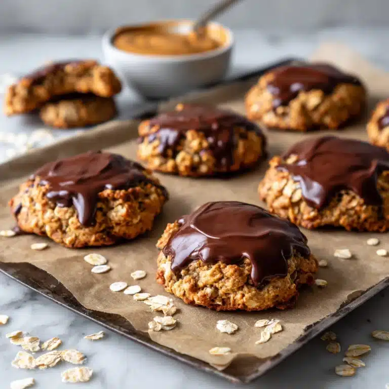 No-Bake Chocolate Peanut Butter Oatmeal Cookies Recipe
