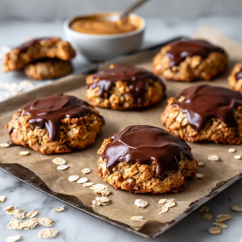 No-Bake Chocolate Peanut Butter Oatmeal Cookies Recipe