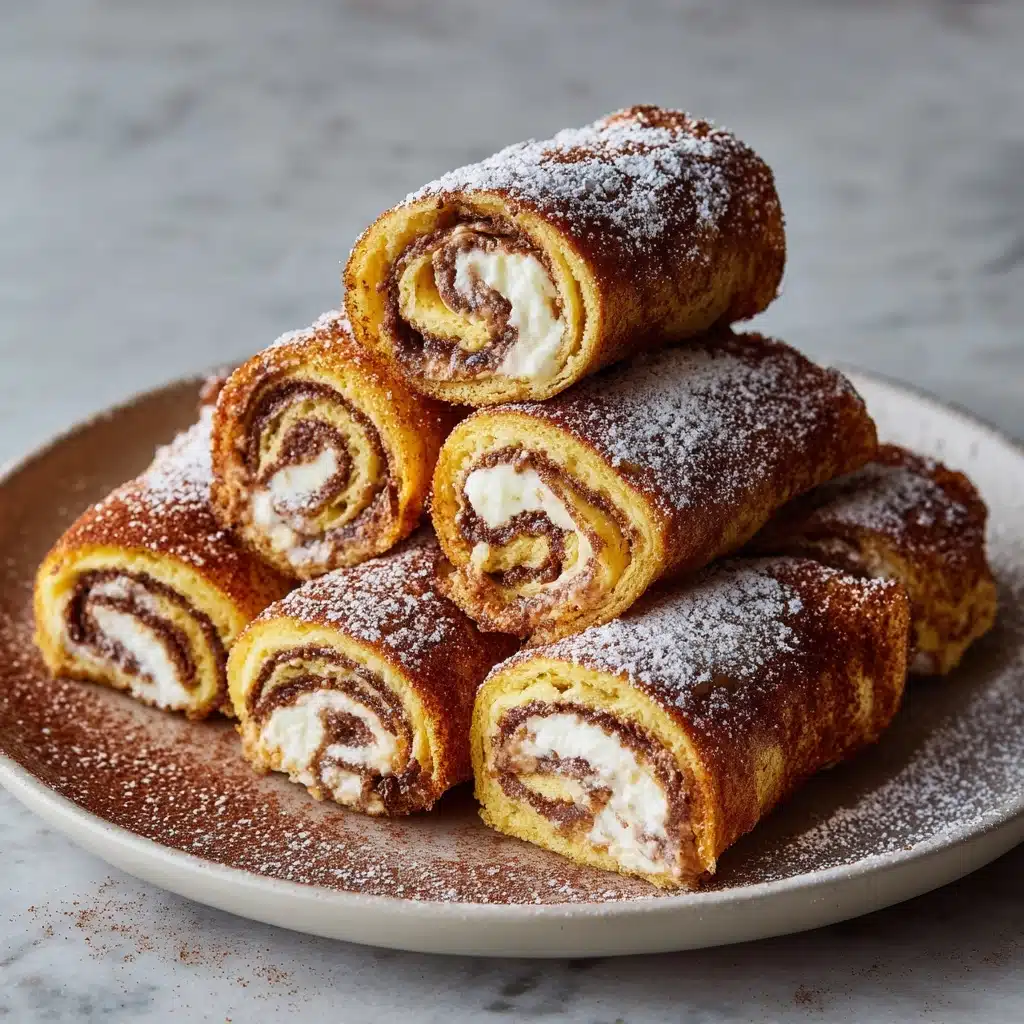 Cinnamon Roll French Toast Roll-Ups Recipe - Recipe Image