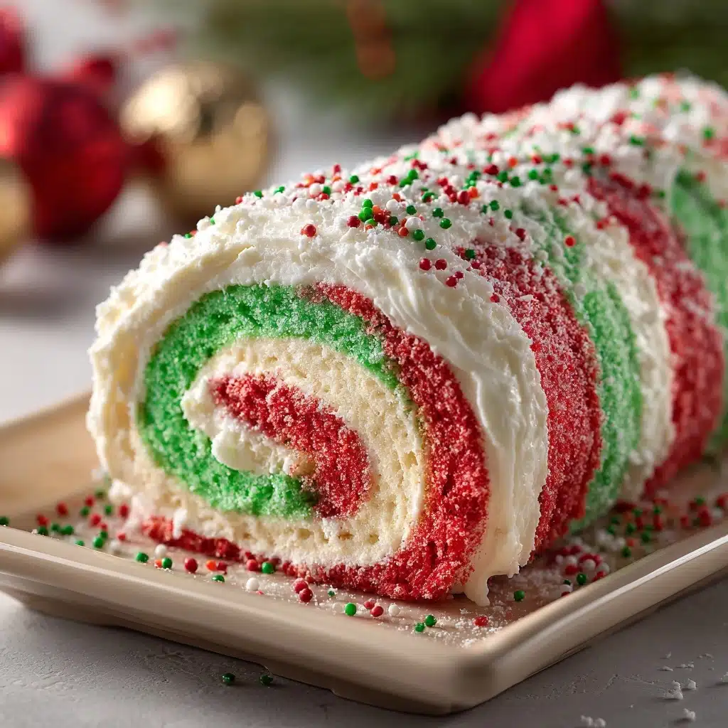 Christmas Cake Roll Recipe - Recipe Image