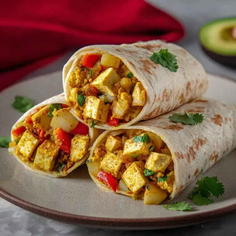 Vegan Breakfast Burritos Recipe