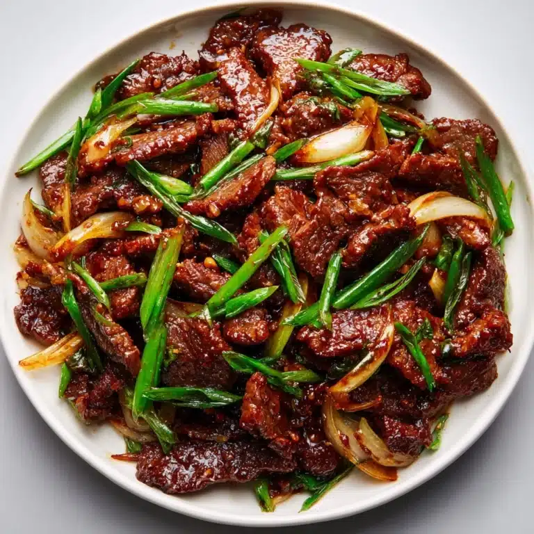 Chinese Beef and Onion Stir Fry Recipe