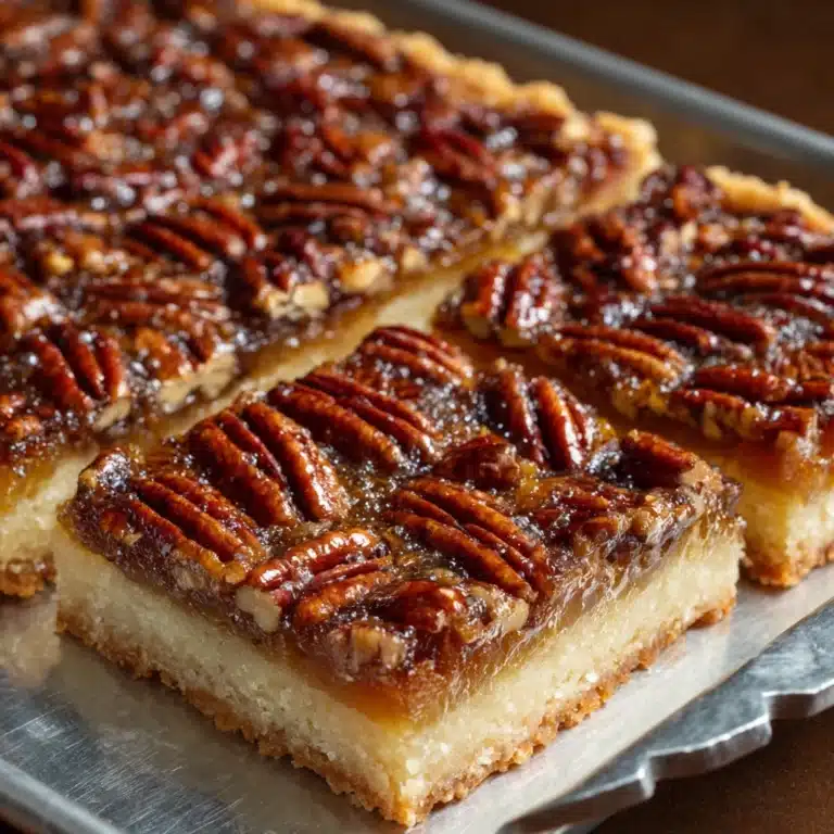Lazy Girl Pecan Pie Bars Recipe