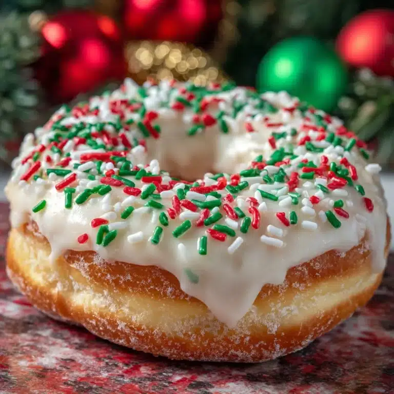 Christmas Doughnuts Recipe