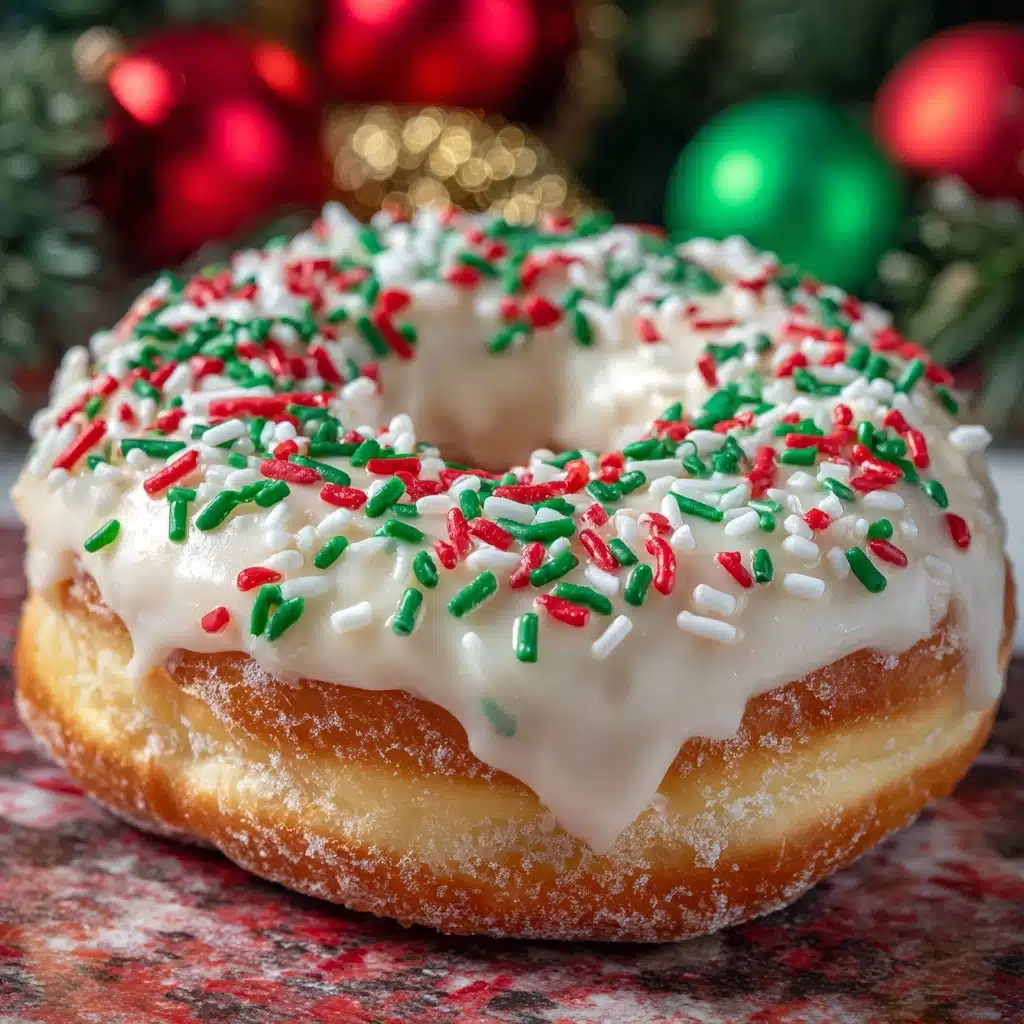Christmas Doughnuts Recipe - Recipe Image