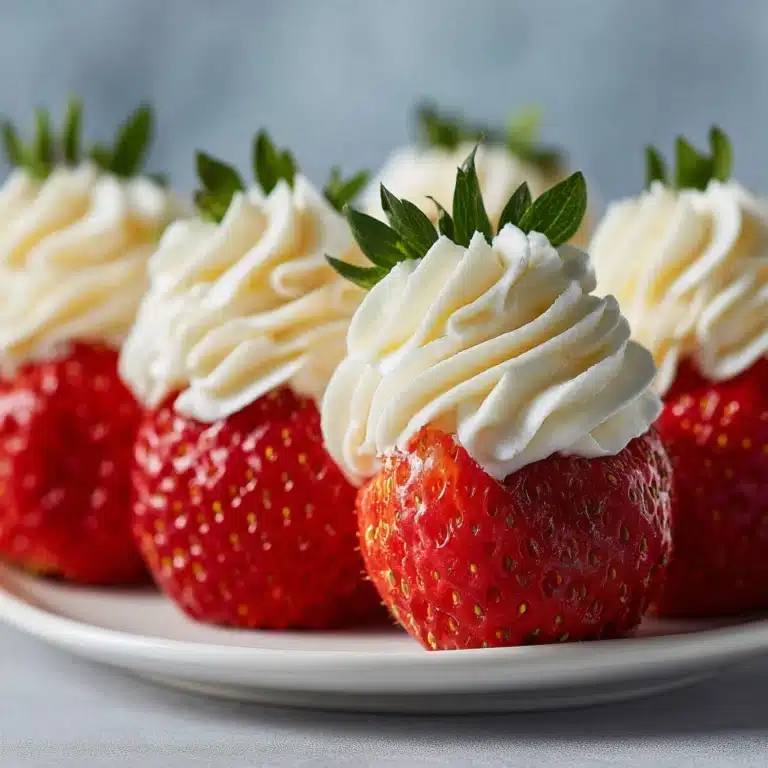 Deviled Strawberries Recipe