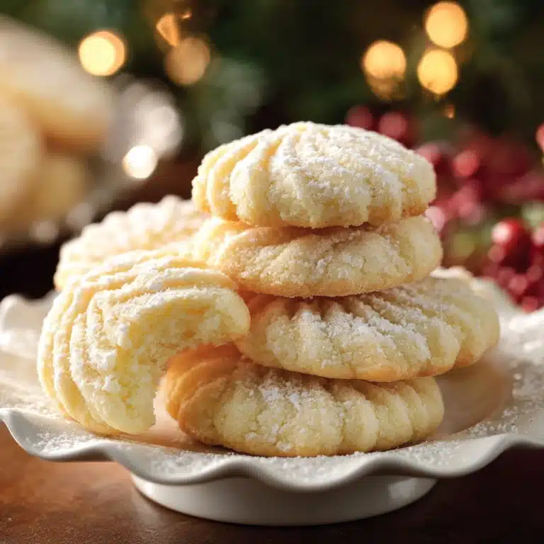 Sweetened Condensed Milk Snowball Cookies Recipe