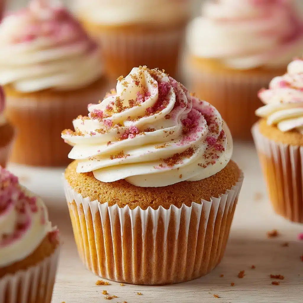 Strawberry Crunch Cupcakes Recipe - Recipe Image