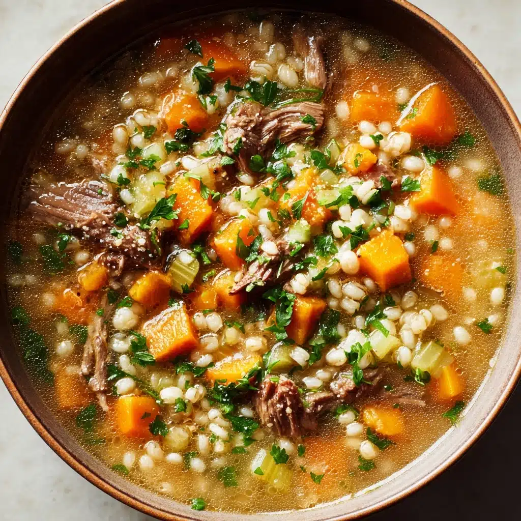 Beef and Barley Soup Recipe