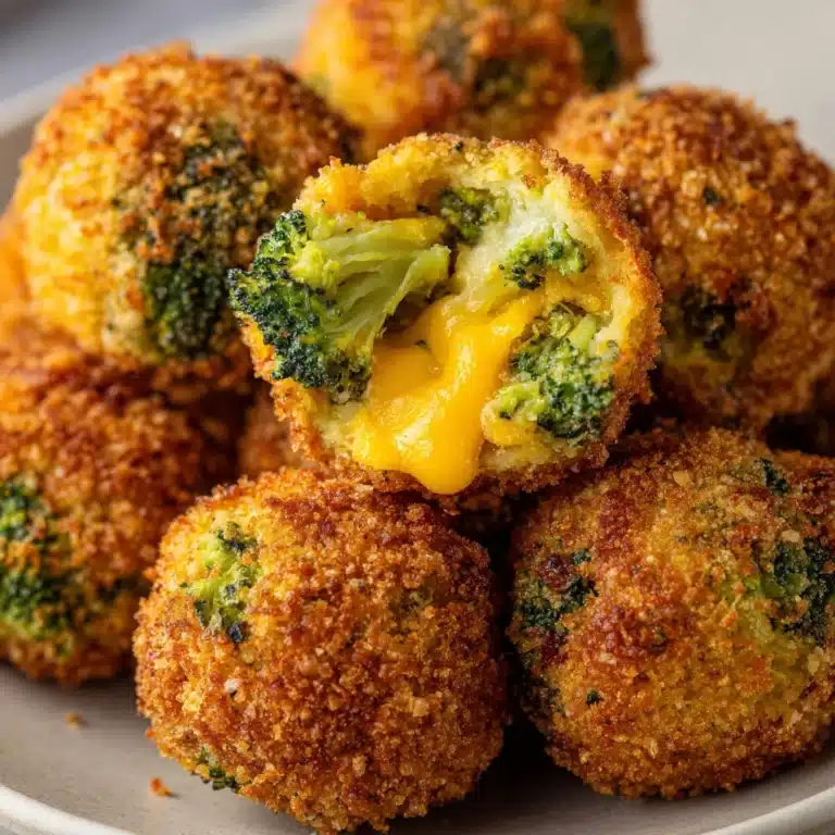 Baked Broccoli Cheese Balls Recipe