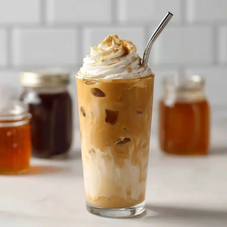 Iced Honey Cinnamon Latte Recipe
