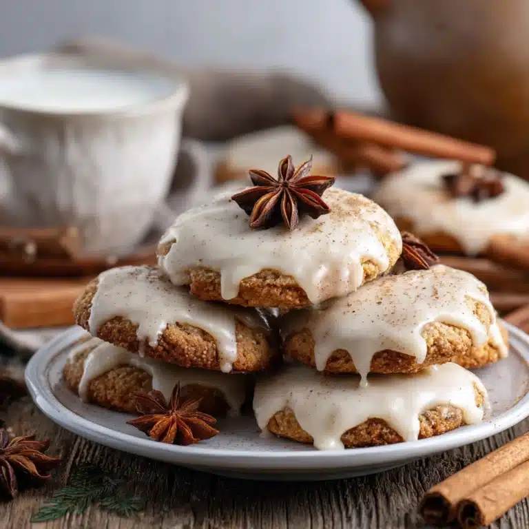 Espresso Chai Cookies with Maple Cinnamon Icing Recipe