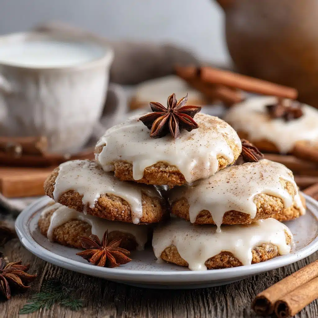 Espresso Chai Cookies with Maple Cinnamon Icing Recipe