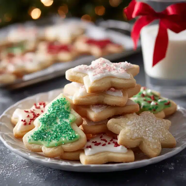 Soft Cut Out Sugar Cookies Recipe