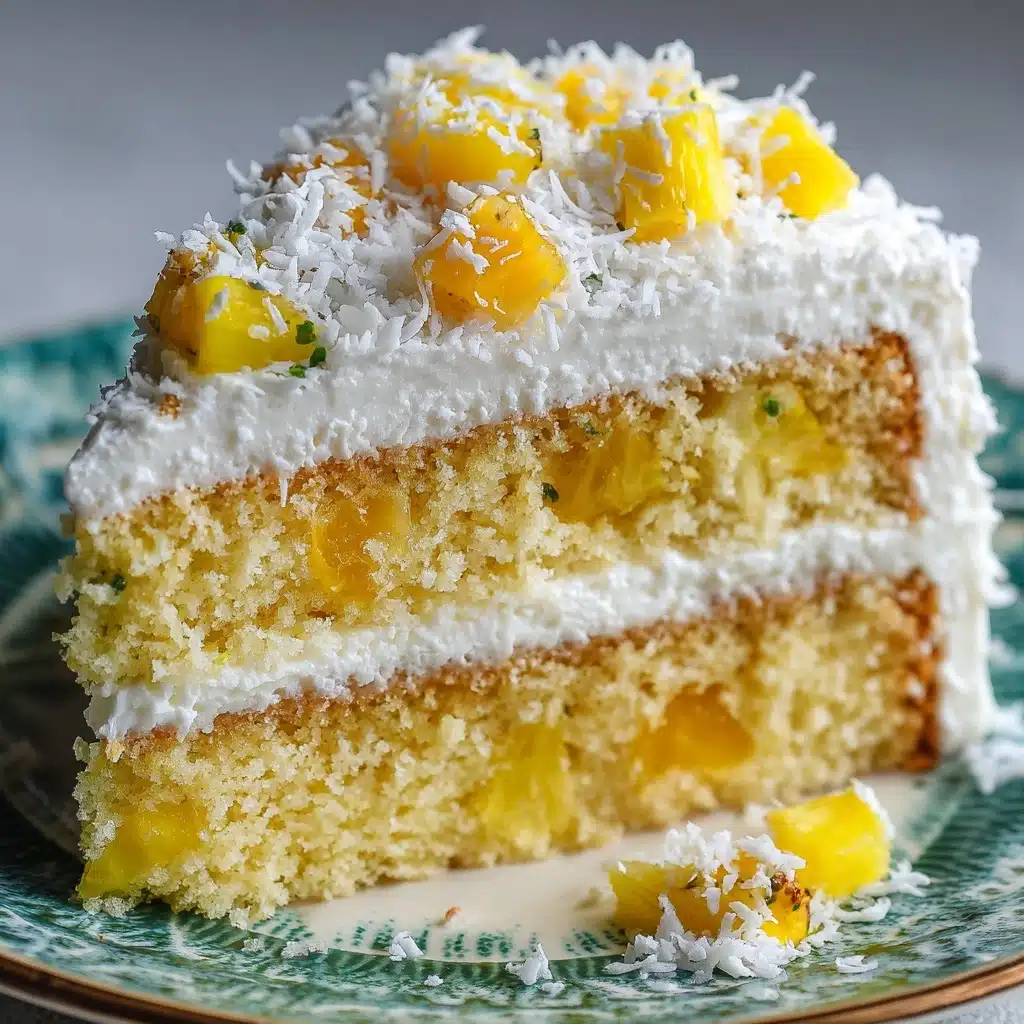 Pineapple and Coconut Dream Cake Recipe - Recipe Image