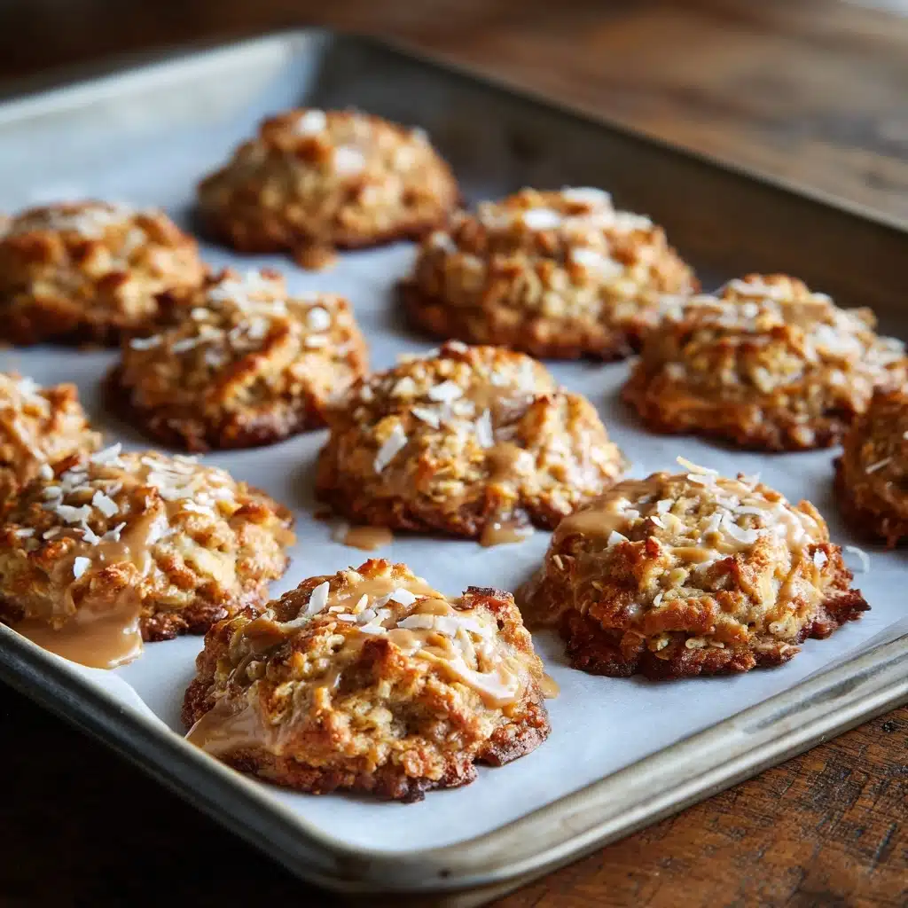 No-Bake Coconut Praline Cookies Recipe - Recipe Image