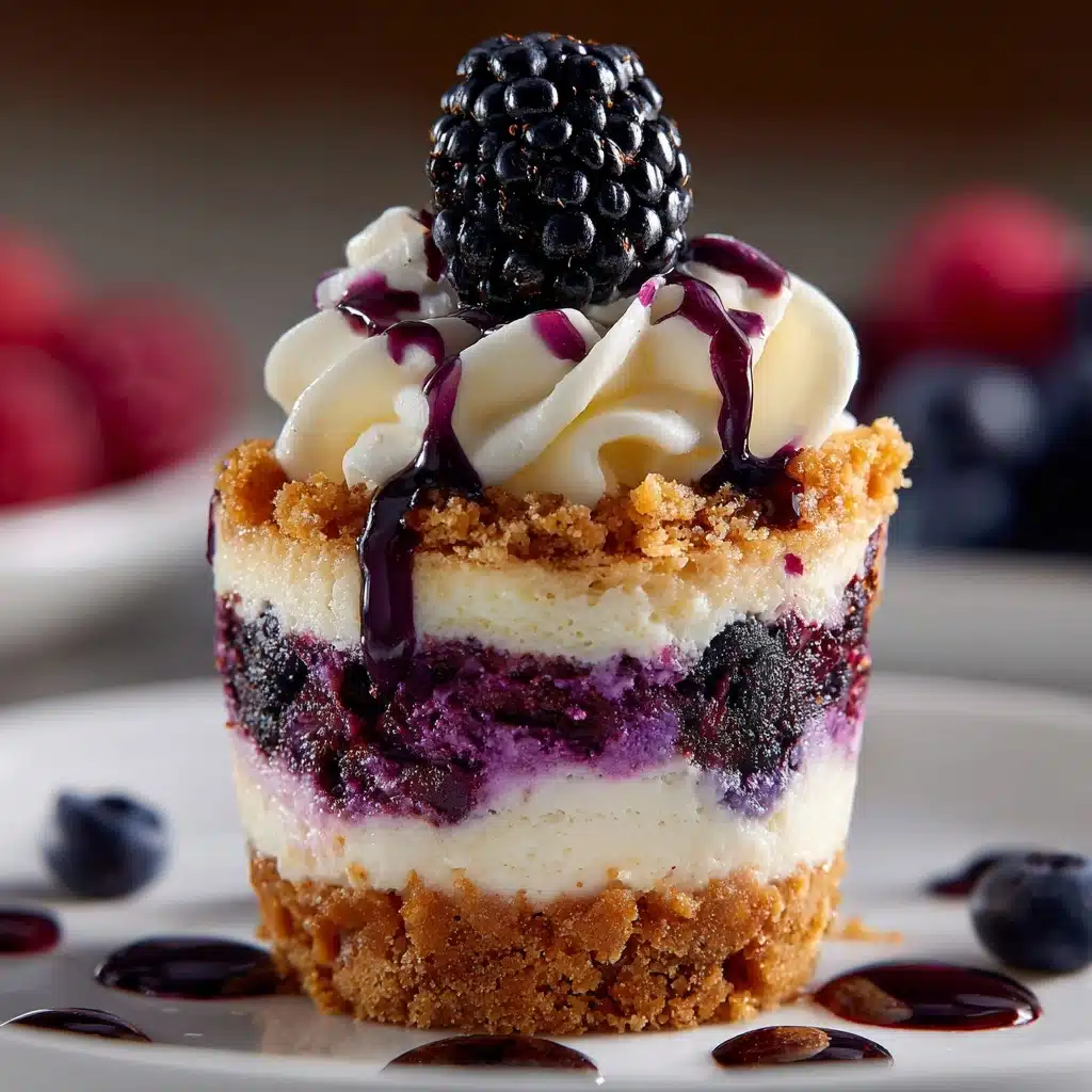 White Chocolate Blueberry Cheesecake Cupcakes Recipe - Recipe Image