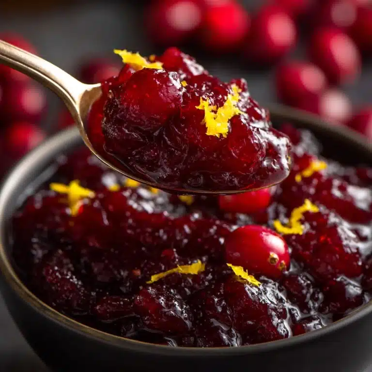 Best Ever Cranberry Sauce Recipe